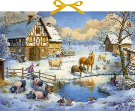 Adventskalender Sound unsere Tiere auf dem  Land