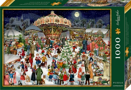 Spiegelburg Puzzle Nostalgischer Weihnachtsmarkt