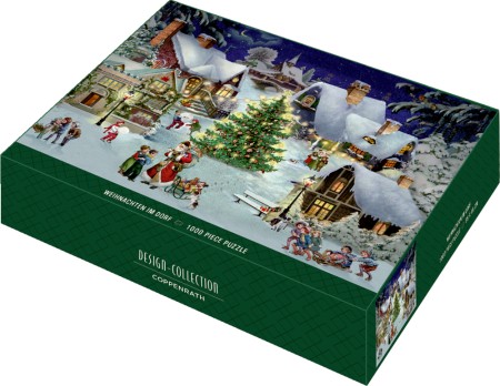 Spiegelburg Puzzle Weihnachten im Dorf