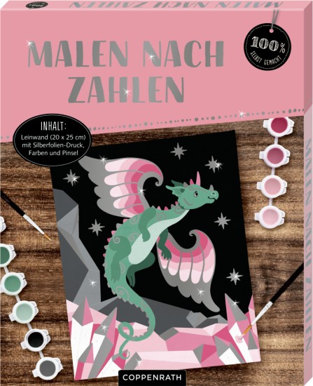 Malen nach Zahlen DIY Set Drache