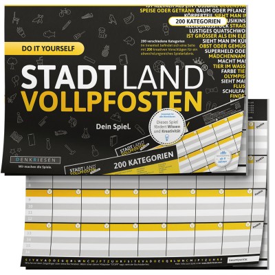 Stadt Land Vollpfosten Do ist yourself