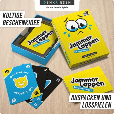 Jammerlappen Denkriesen Geschenkidee