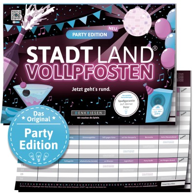 Stadt Land Vollpfosten Party