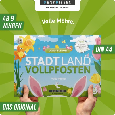 Stadt Land Vollpfosten Din A4