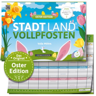 Stadt Land Vollpfosten Ostern