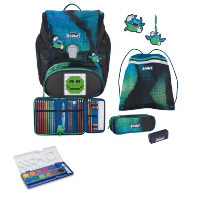 Scout Alpha Blue Pixel Set 5 teilig