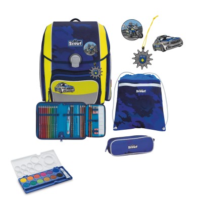 Scout Genius Blue Police Set 4 teilig