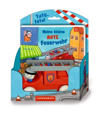 Coppenrath Buch mit Feuerwehrauto