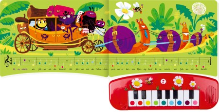 Klavierbuch Kinderlieder Innenansicht