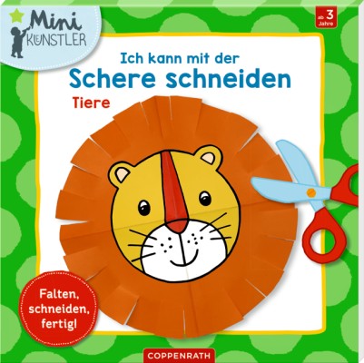 Schere Schneiden Tiere Mini Künstler