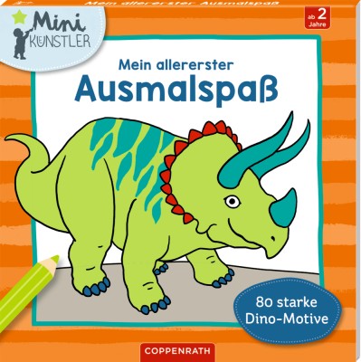 Dino Malbuch Ausmalspaß