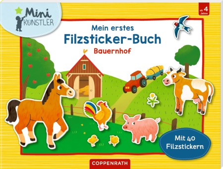Filzsticker Buch Bauernhof
