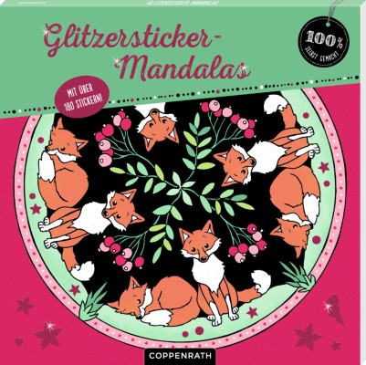 Glitzer Mandalas Bastelset