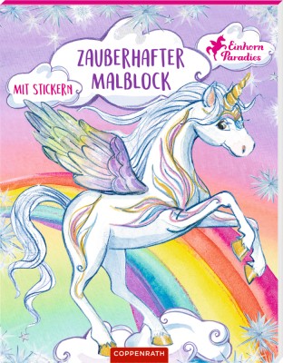 Einhorn Malblock