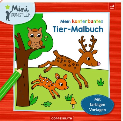 Tiere Malbuch