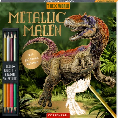 Malblock T-Rex World