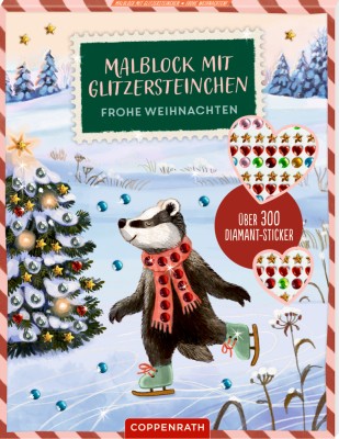 Weihnachtlicher Malblock