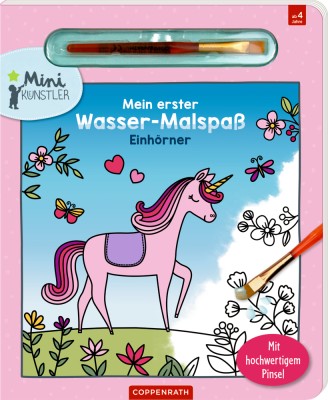 Zaubermalbuch Einhörn