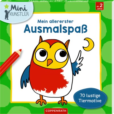 lustige Tiermotive Malbuch Ausmalspaß