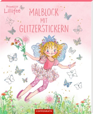 Glitzersticker Malbuch Prinzessin Lillifee