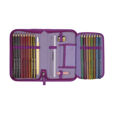 DerDieDas Purple Unicorn Etui Innenansicht