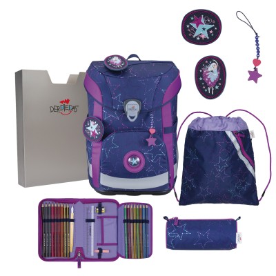 DerDieDas Schulranzen Easy mit LED Dancing Star