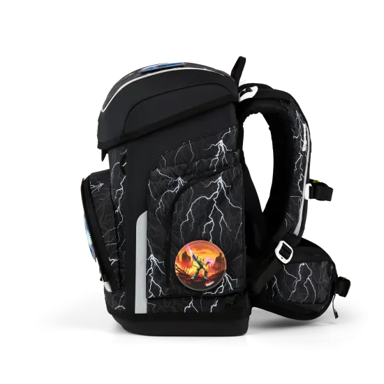 Preview: Ergobag Cubo Reflektbär seitliche Ansicht