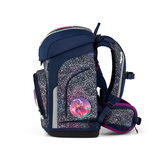 Preview: Ergobag Cubo Bärlaxy seitliche Ansicht