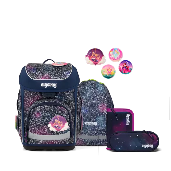 Ergobag Schulranzen Cubo Bärlaxy