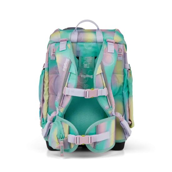 Preview: Ergobag Cubo ZauBärwelt Rückseitige Ranzenansicht