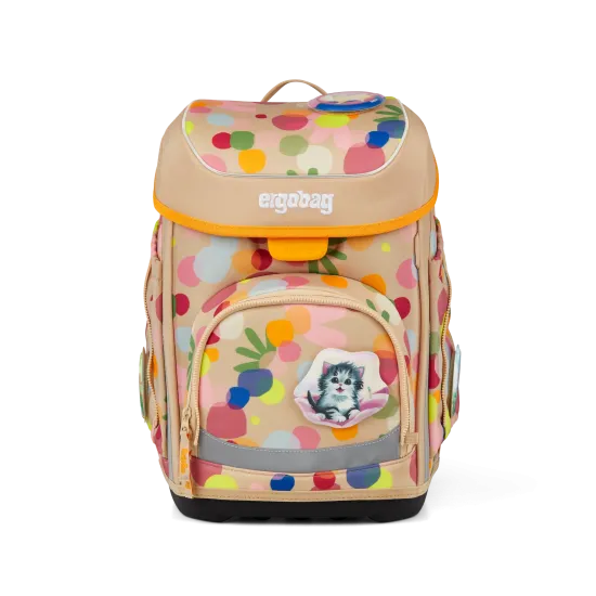 Preview: Ergobag Cubo Flower PowBär Frontansicht