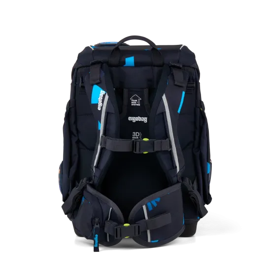 Preview: Ergobag Cubo VerfolgBärjagd rückseitige Ansicht
