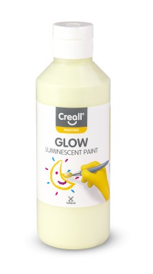 Creall®-Glow Nachtleuchtfarbe 250 ml grün/gelb