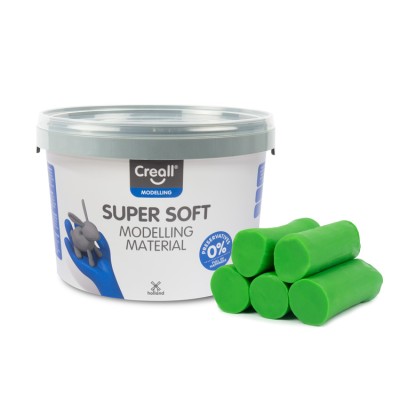 Creall® Supersoft Knete grün 1750 g