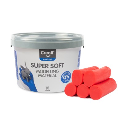 Creall® Supersoft Knete rot 1750 g