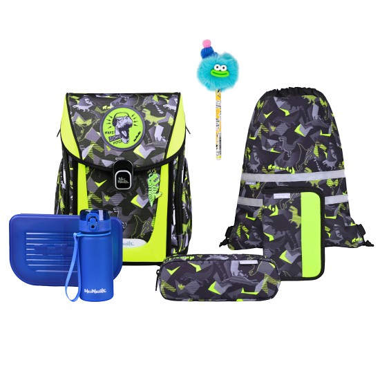 McNeill Schulranzen Primo Dinopark + Gratisartikel