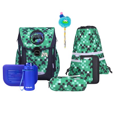 McNeill Schulranzen Primo Game Zone 9tlg + Gratisartikel