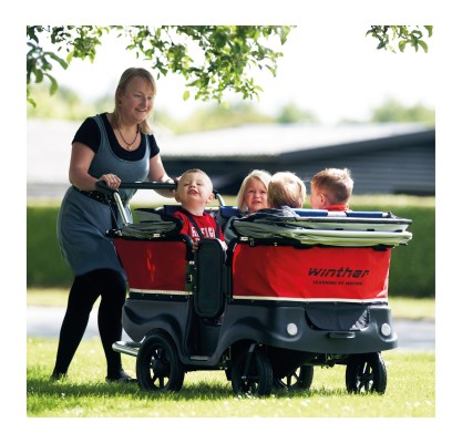 Winther turtle Kinderbus de luxe spaziergang