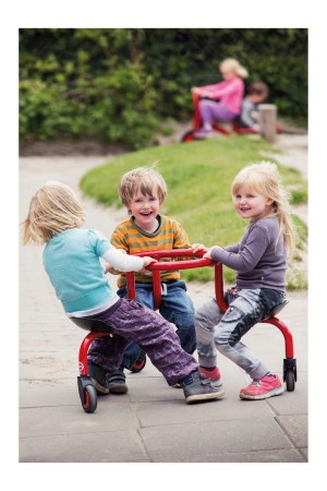 Preview: Winther Viking Circle Bike in Aktion