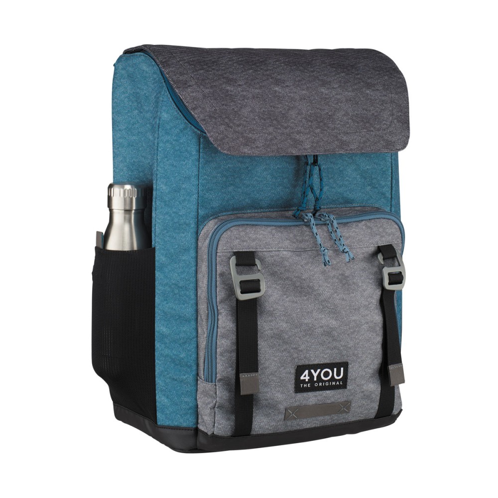 4You Schulrucksack Seitentaschen (ohne Trinkflasche)