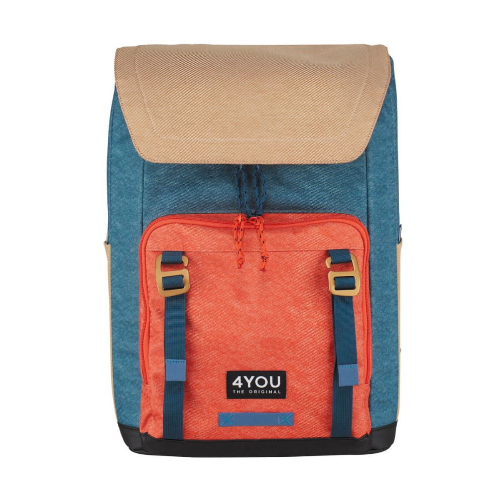 4You Schulrucksack Adventure rot