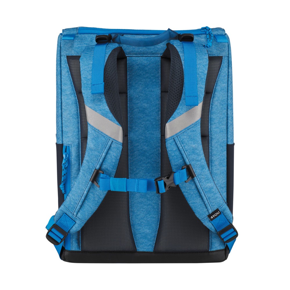 Rückenpolster und Schultergurte Ansicht Adventure Rucksack
