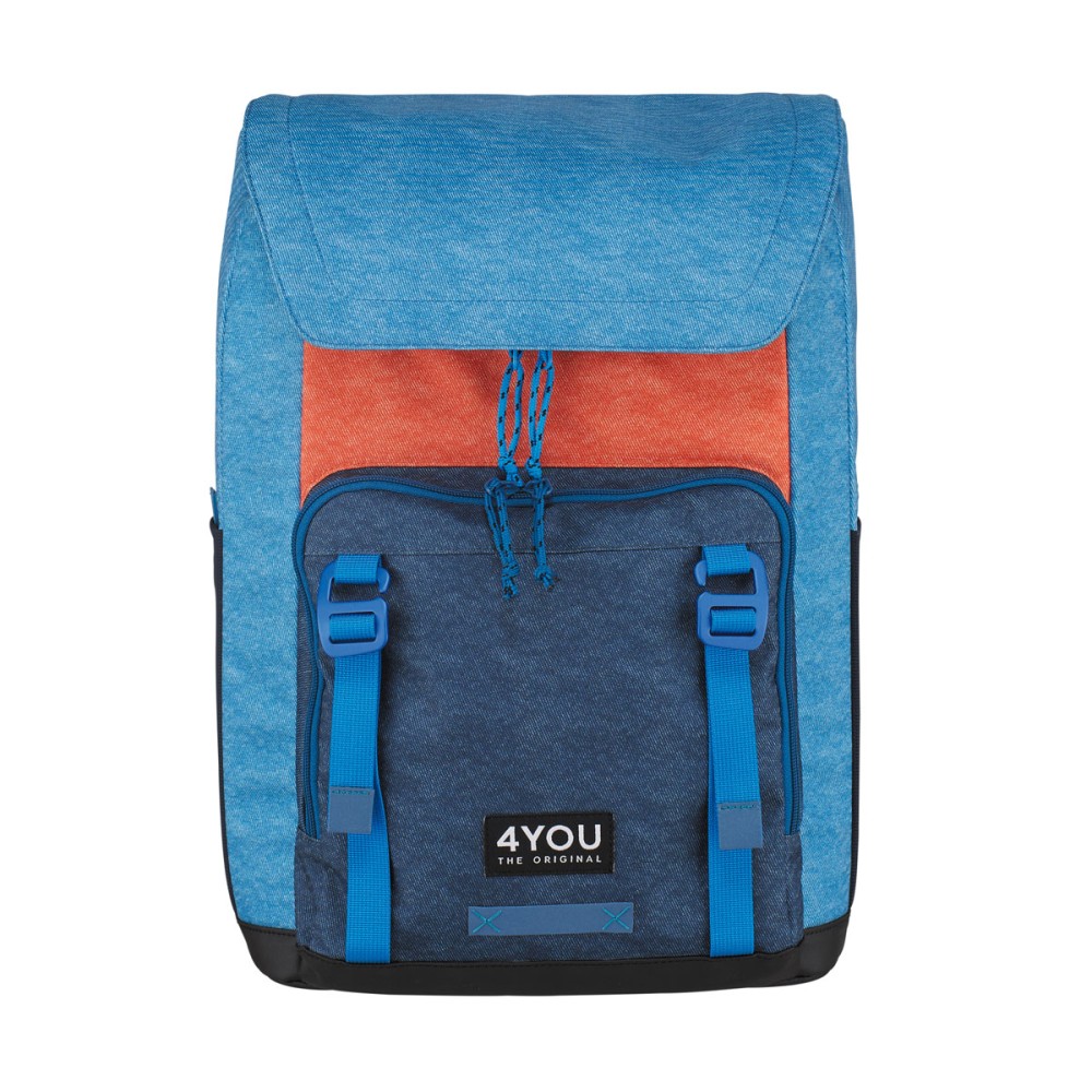 4You Schulrucksack Reefs blau