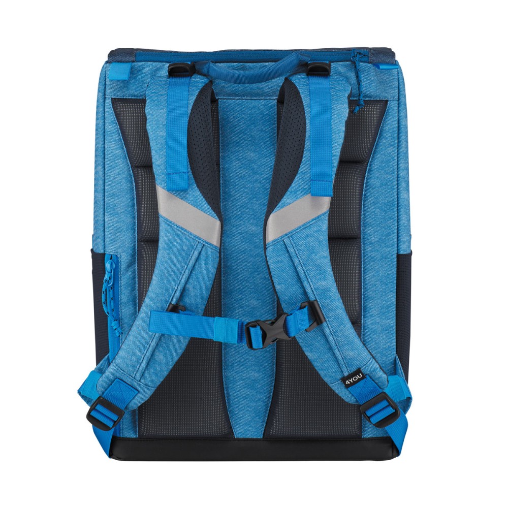 Rückenpolster und Schultergurte Ansicht Adventure Rucksack