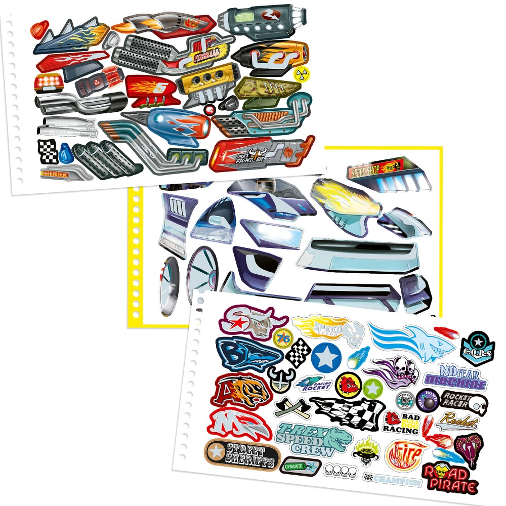 Monster Cars Sticker