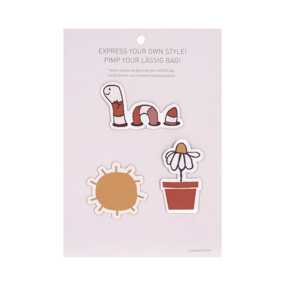 inkl. Textilsticker