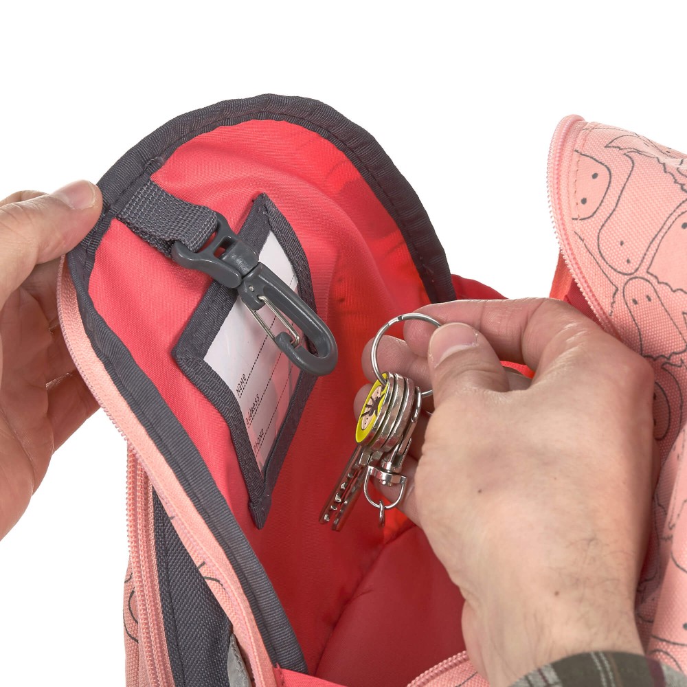 Lässig Kindergartenrucksack mit Karabiner