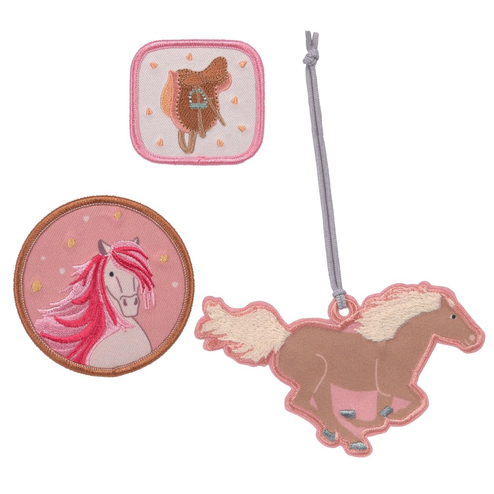 Patches Horse Pink
