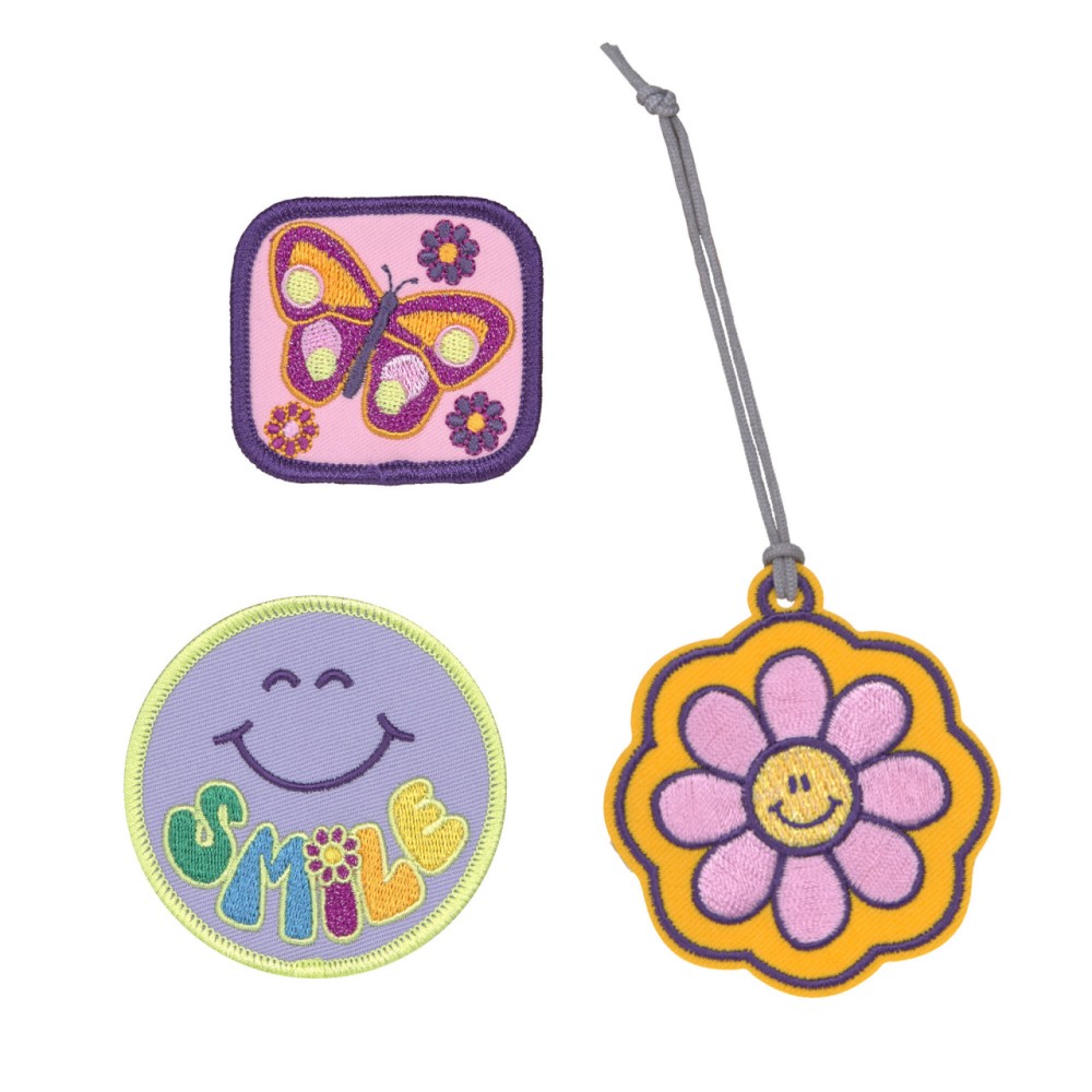 Patches Set Blumen 3 tlg.