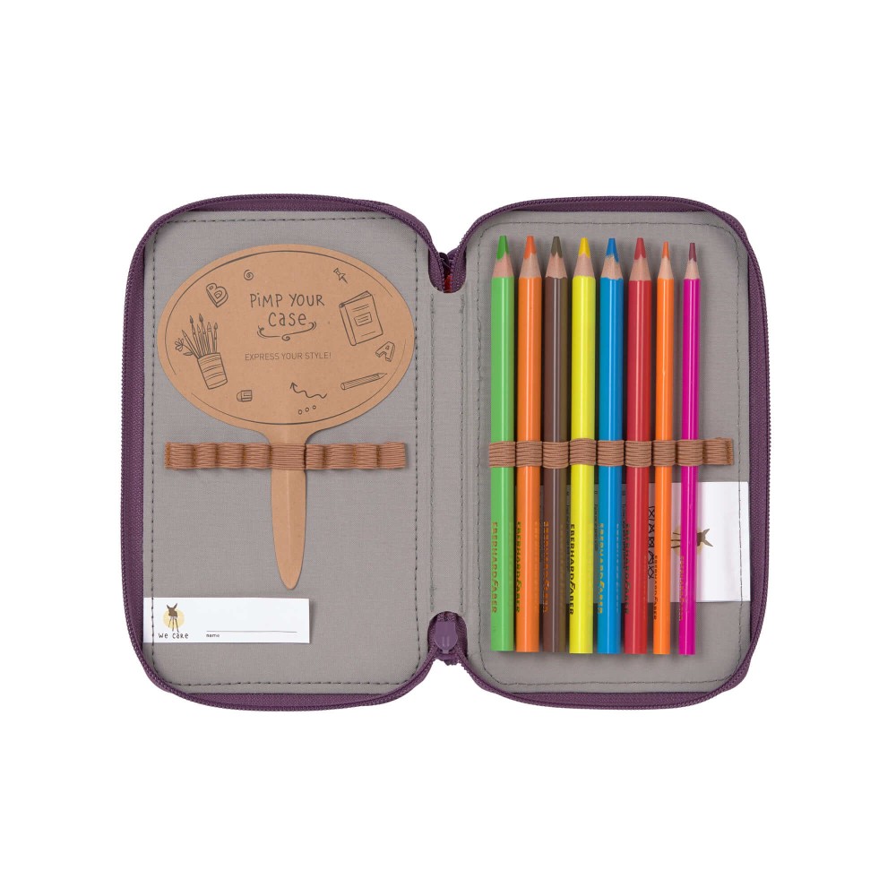 Lässig Unique Etui purple bereits bestückt Ebene 1